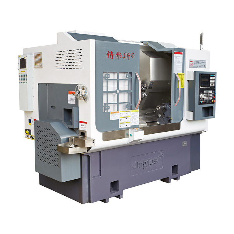 High-speed Power Turret Turning at Milling Compound Machine